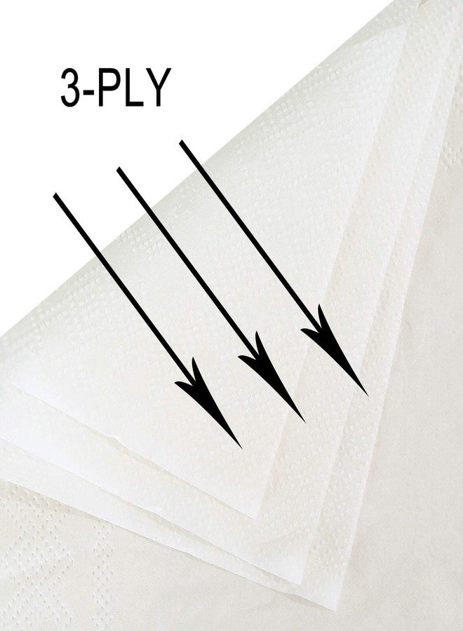 Gexolenu Mr & Mrs Wedding Cocktail Napkins Gold Foil, Dessert Disposable Beverage Paper Napkins for Wedding Shower Party Decorations and table decorations Supplies, 100 pcs - Image 2